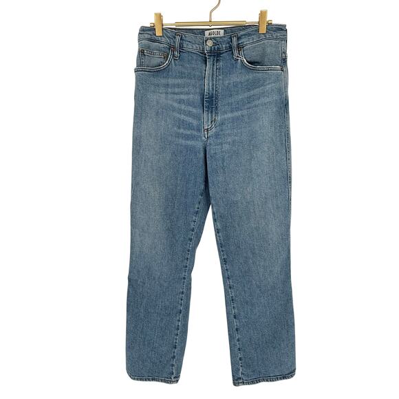 AGOLDE 90's Pinch Waist High Rise Straight Jeans Women's Size 30 A095C-1046 - Picture 1 of 7